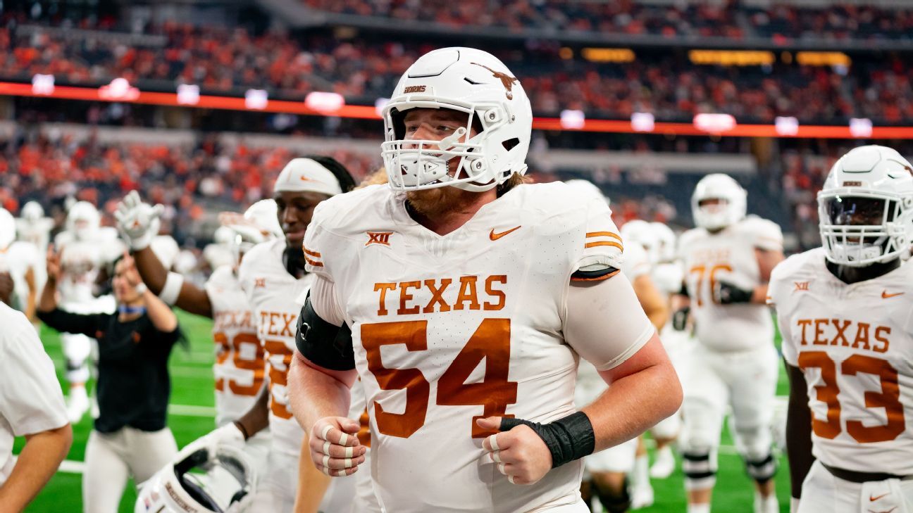 Texas OL ineligible after stints with NFL teams