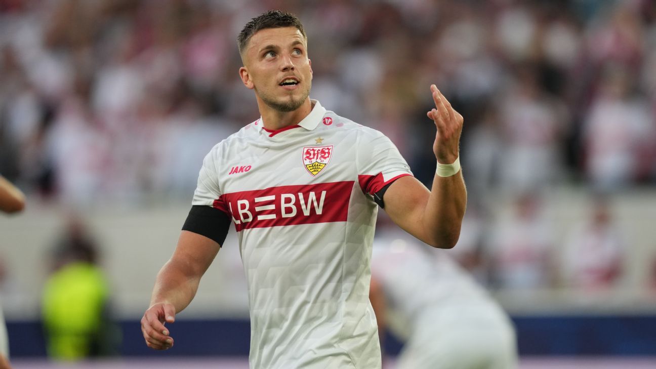 Stuttgart's Ermedin Demirovic Nets Historic 12-Minute Champions League Hat Trick