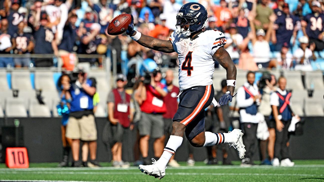 Sizing up four Week 1 offensive explosions: Barnwell on the Bears, Ravens, Bills and Jaguars