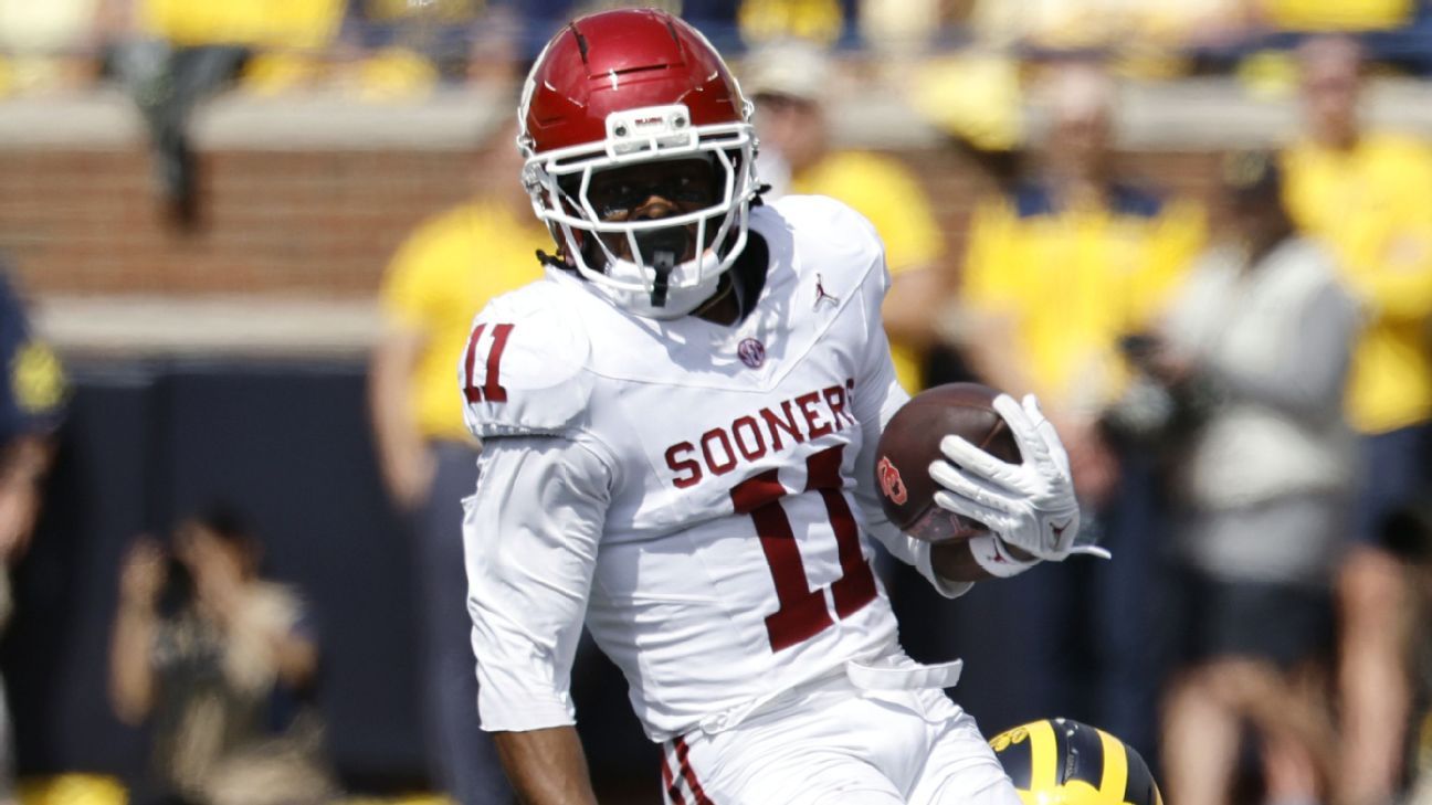 Oklahoma WR Harris out for 'foreseeable future'