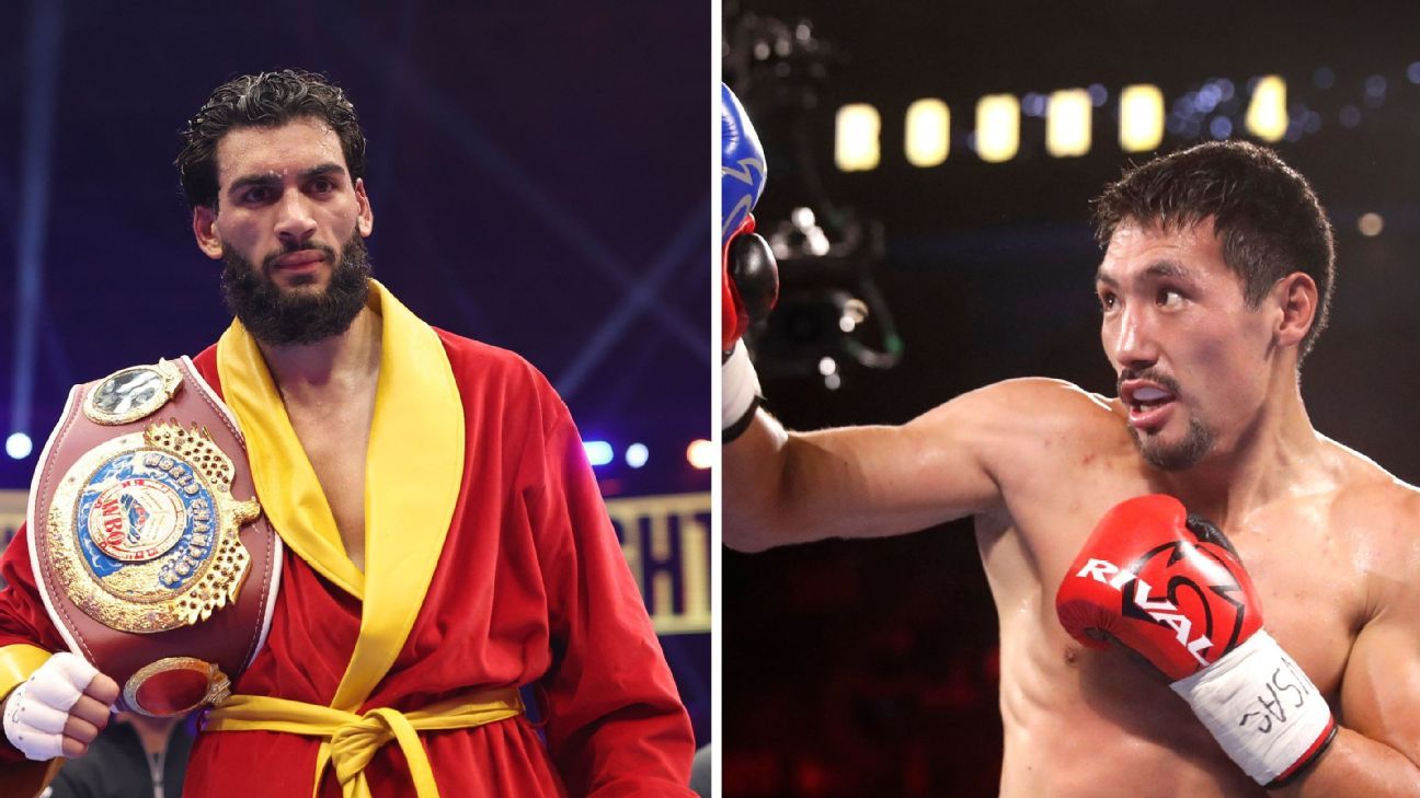 Hamzah Sheeraz Vacates WBO Belt, Declines Janibek Alimkhanuly Mandatory Defense