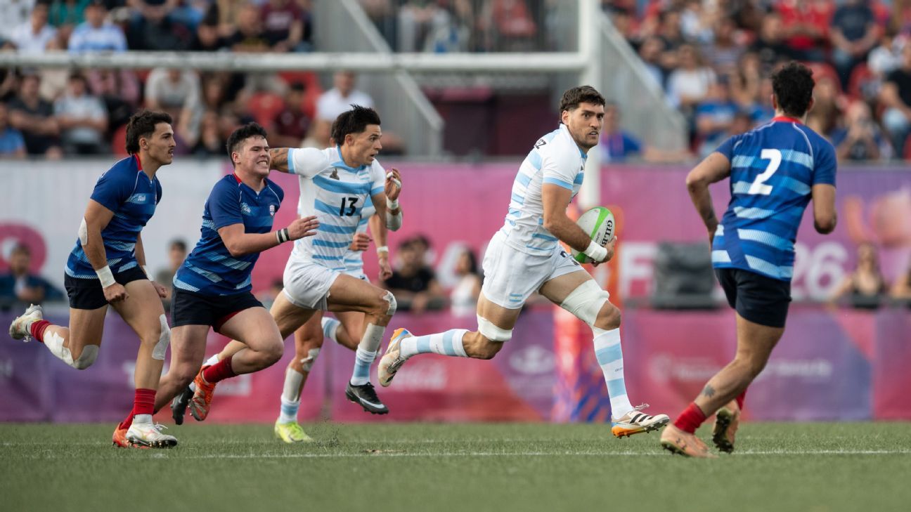 Inicio contundente de Los Pumas 7's y Las Yaguaretés en los Juegos Suramericanos