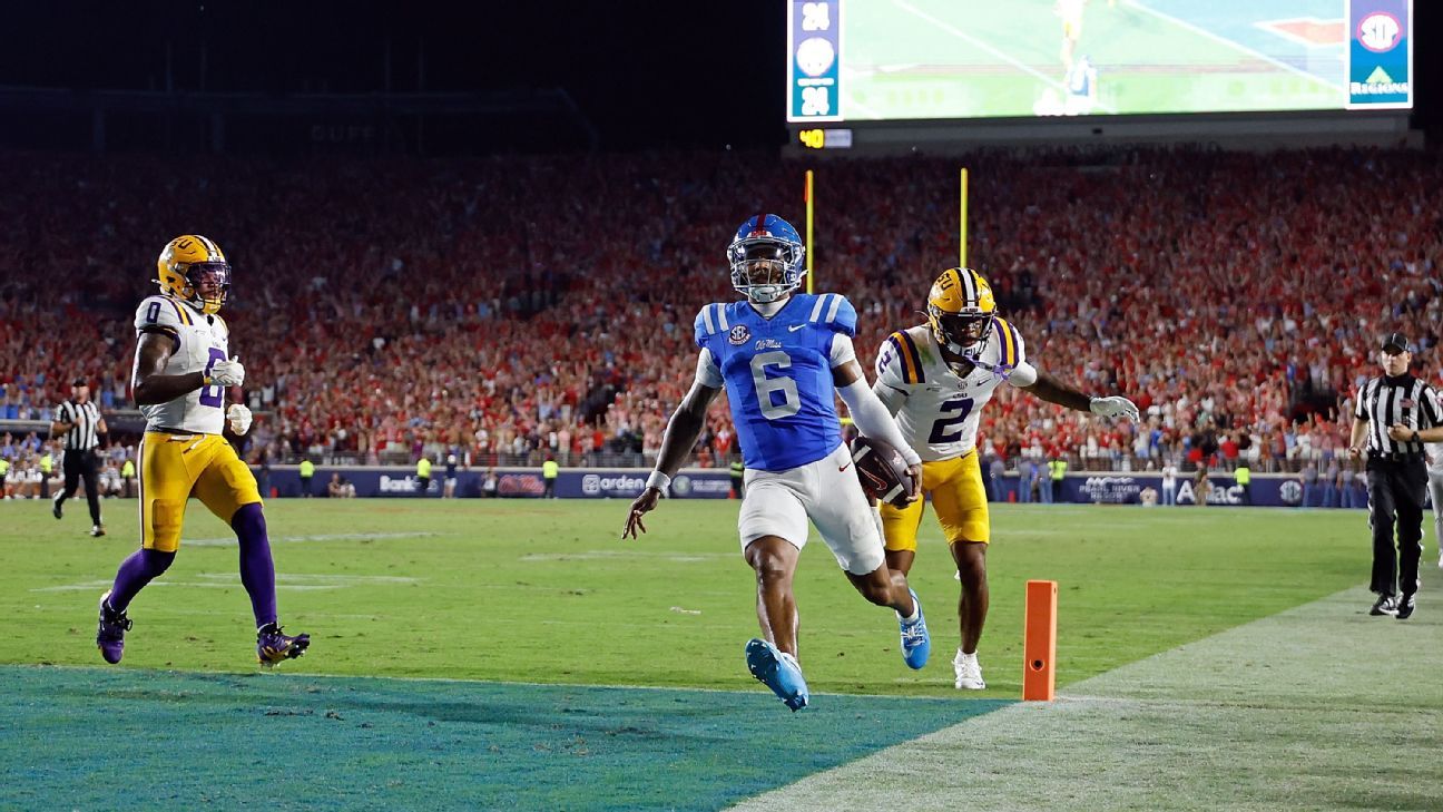 College Football Power Rankings: Week 3 Shake-Ups in the Top 25
