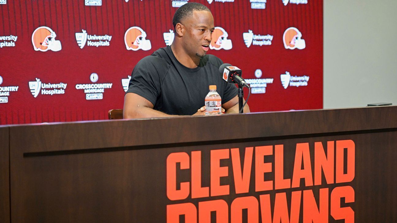 Browns: Chubb listo para su partido de despedida