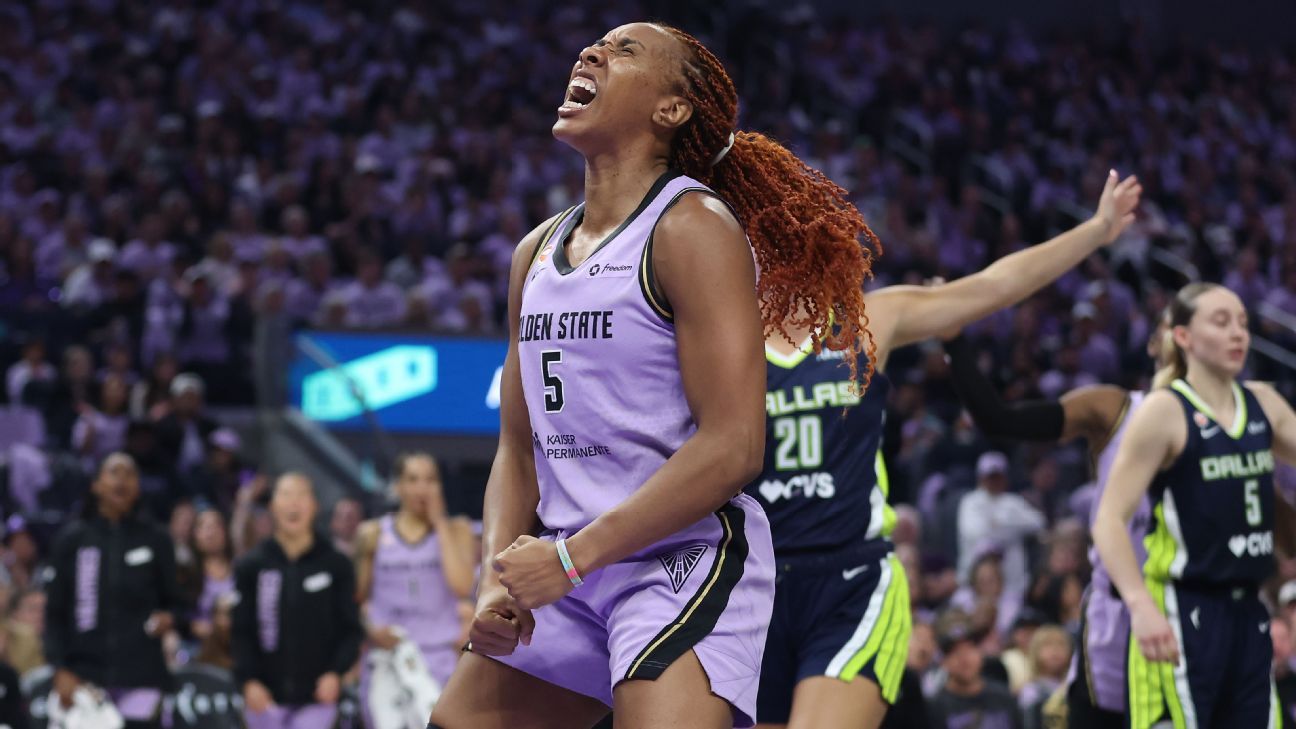 Golden State Valkyries batem Dallas Wings com recorde da franquia em pontos e cestas de 3 pontos no Jogo 1 da primeira rodada da WNBA