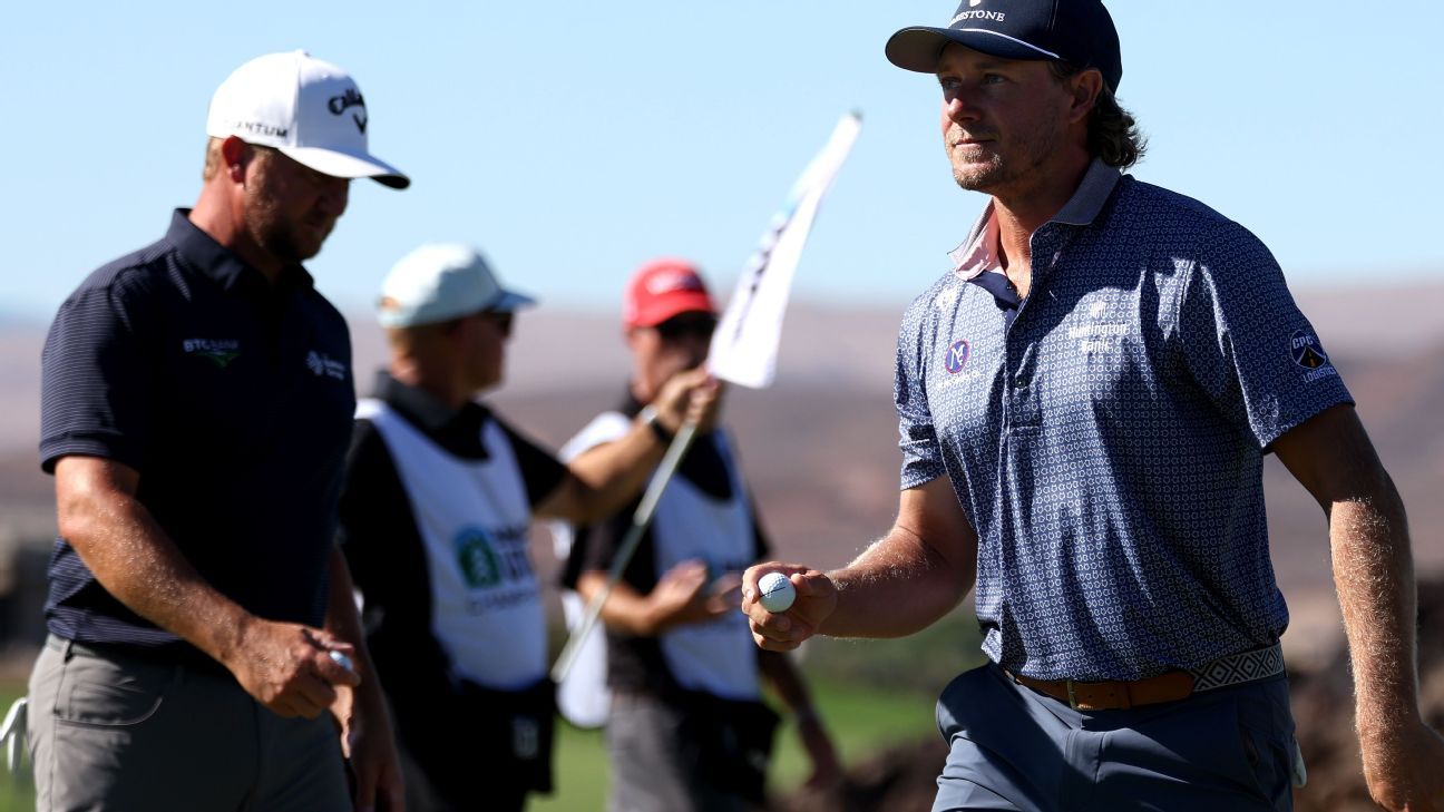 Austin Smotherman Fires 62 to Lead Bank of Utah Championship After 36 Holes