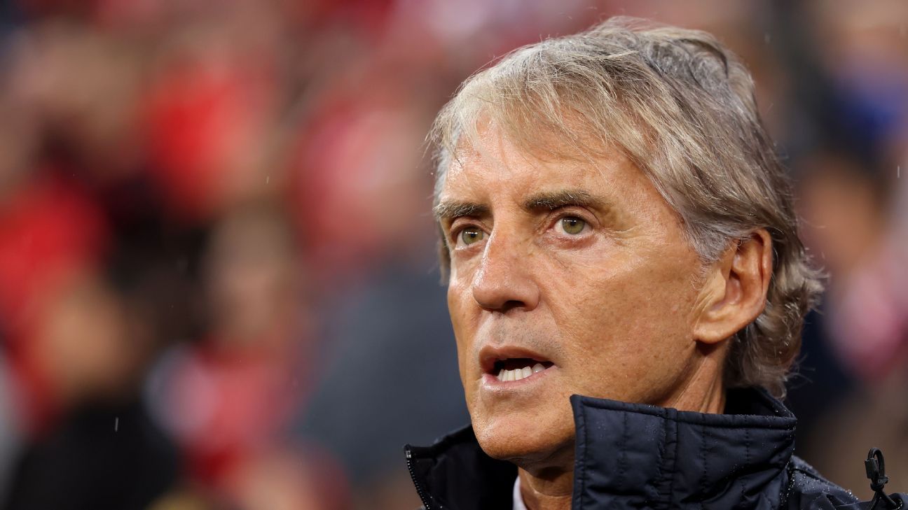 Mancini Cites 'Too Much Anxiety' Ahead of Italy’s Nations League Clash With Türkiye
