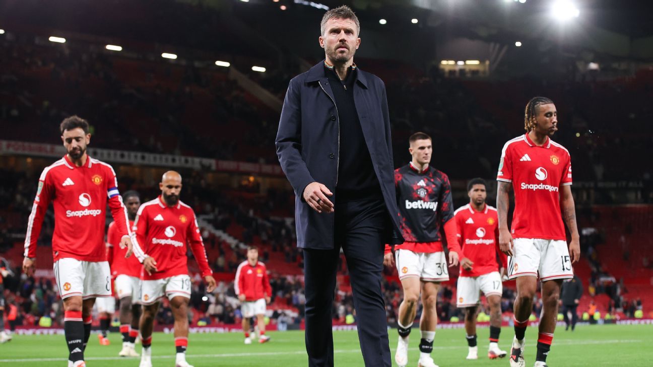 Carrick under pressure as Manchester United's poor form continues