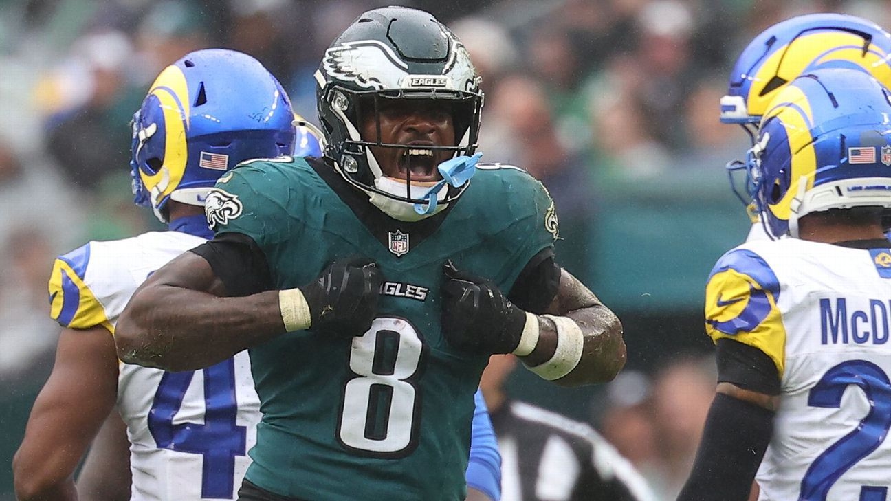 Sources: Eagles RB Bigsby headed to IR with Barkley also hurting