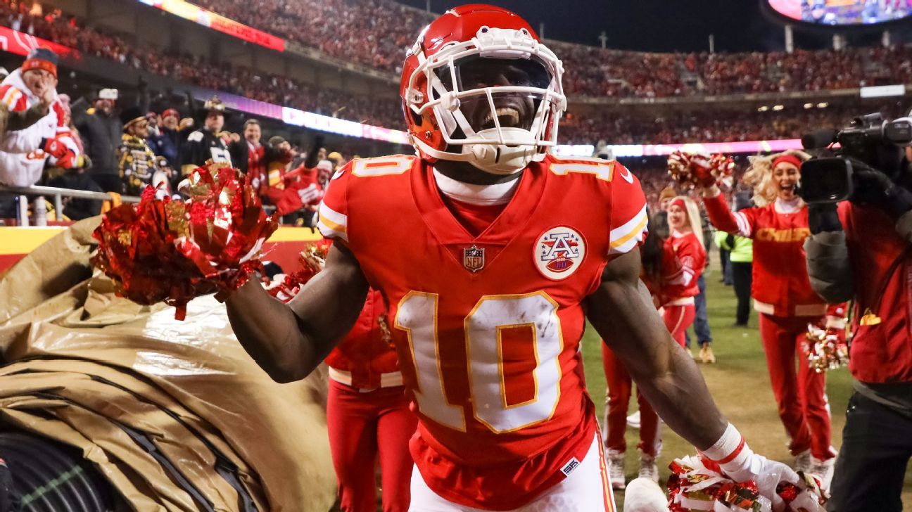 'Cheetah it's time': Why a Tyreek Hill-Chiefs reunion makes so much sense