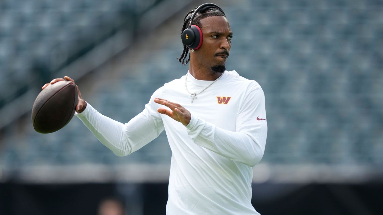 Commanders: Jayden Daniels regresó a entrenar