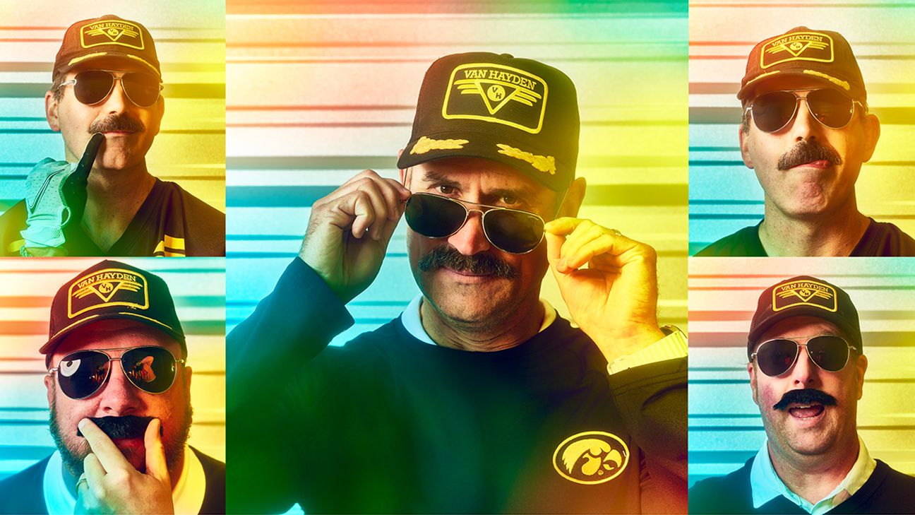 How Iowa ended up with Van Hayden, college football's most unique cover band