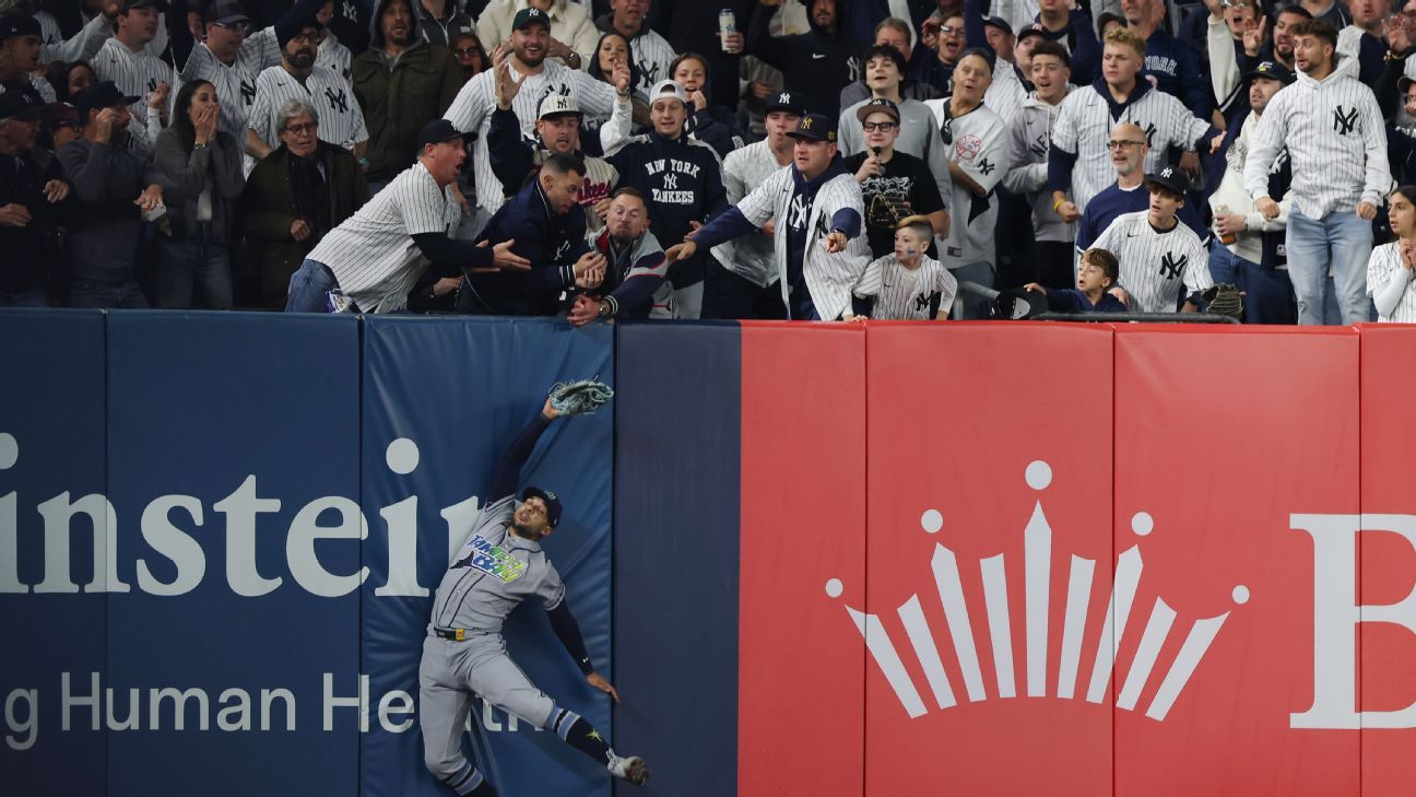 Interferencia de un fan impidió que Yankees conectara HR