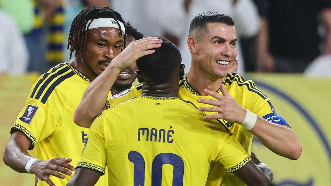 Ronaldo scores in Al Nassr win after security delay in Riyadh