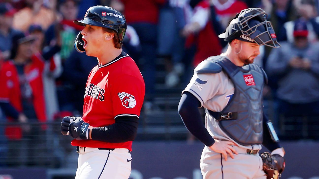 Halpin home run helps Guardians take 2-1 ALCS lead over Rays
