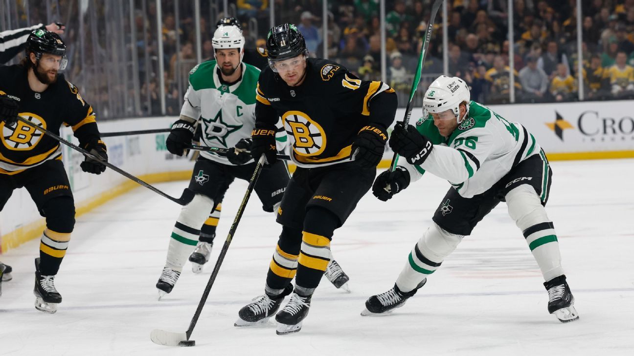 NHL Tonight: Previewing Bruins-Stars, all 10 other matchups on Tuesday