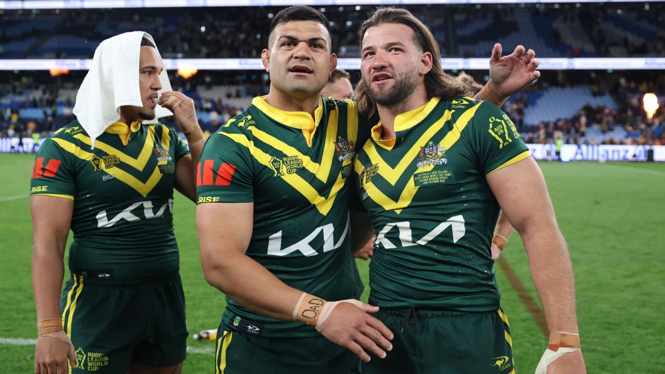 Fab four debut for Australia against Fiji