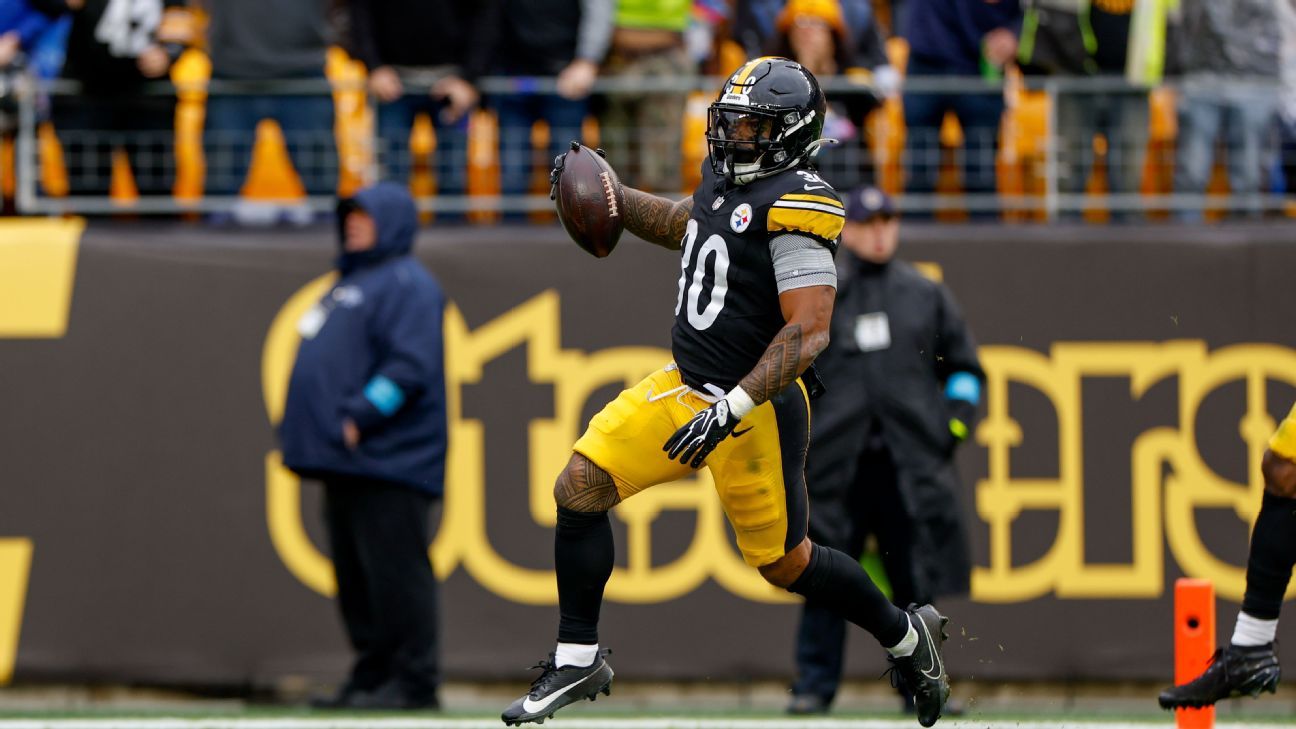 Matchup rankings for Week 7: Upgrade Jaylen Warren, downgrade Patrick Mahomes