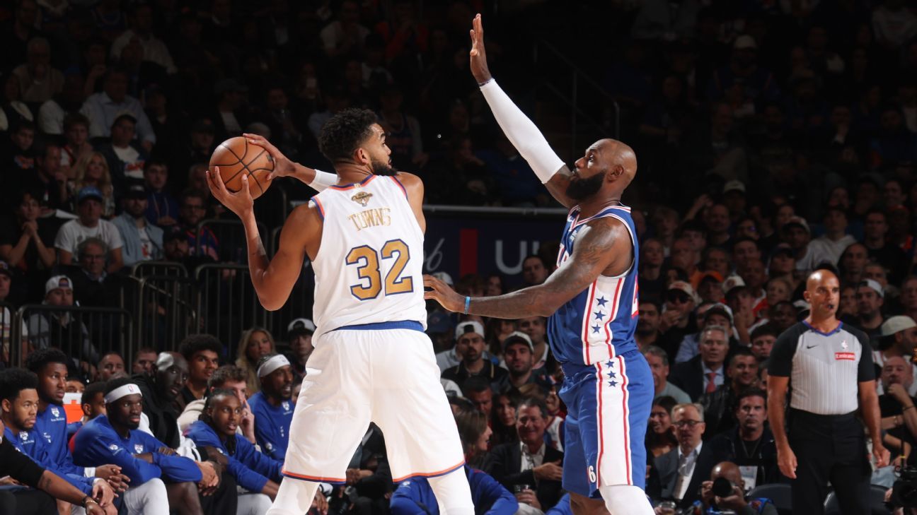 LeBron at center?! Why the 76ers had to get creative on opening night