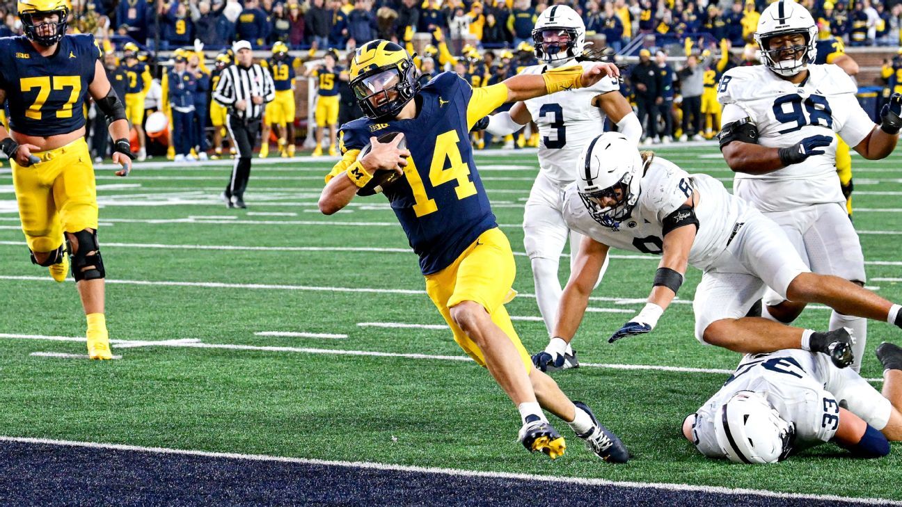 Poise of Michigan QB Tommy Carr 'second to none'