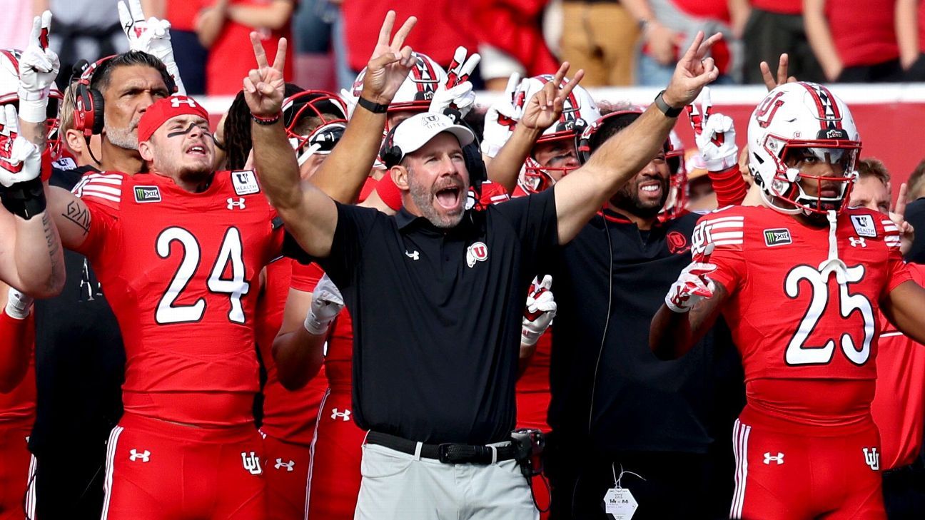 Morgan Scalley has Utah singing and dancing and on track for the CFP