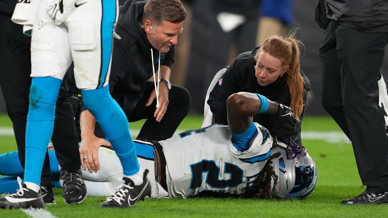 Panthers' ailing secondary loses rookie CB Lee to injury; return doubtful