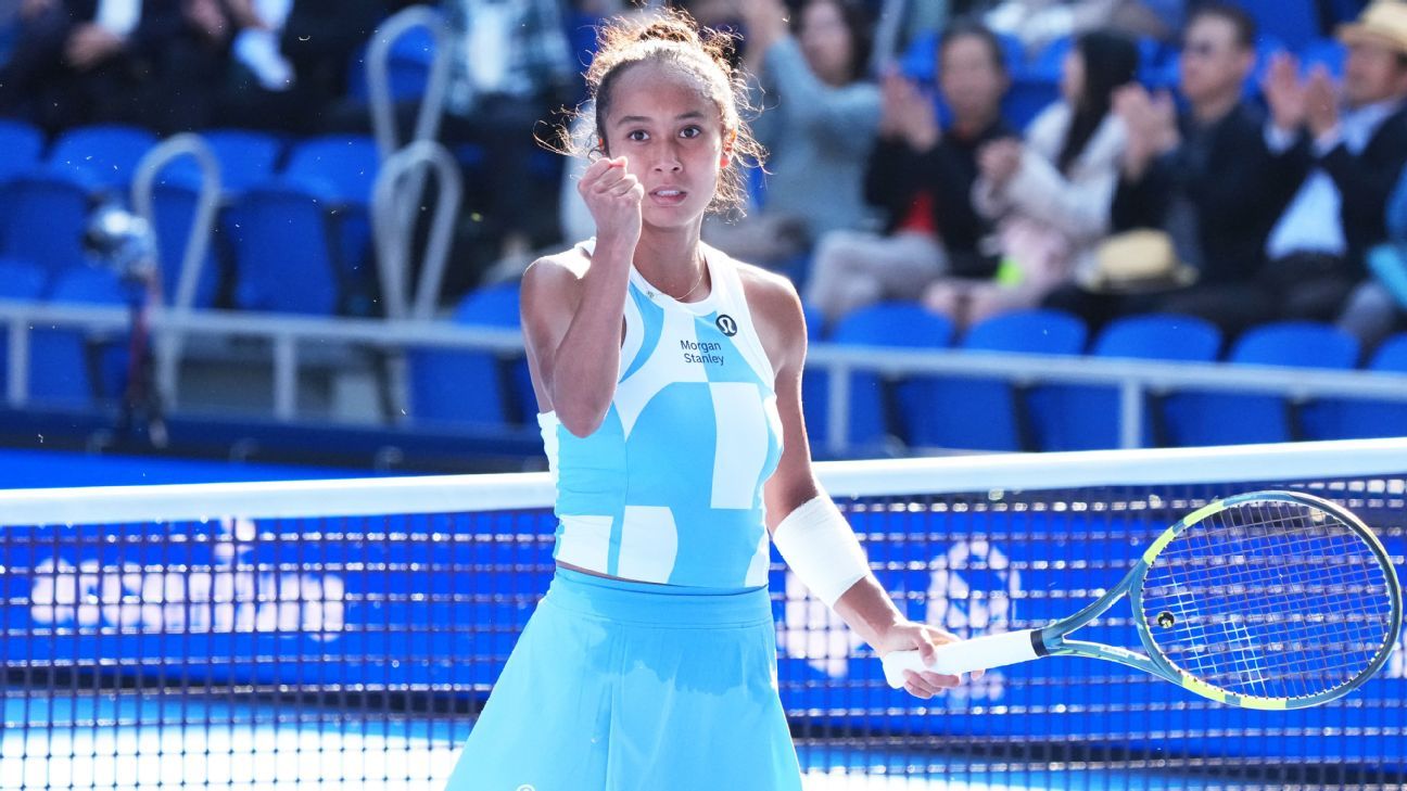 Leylah Fernandez advances to Tokyo WTA final with win over Rakhimova