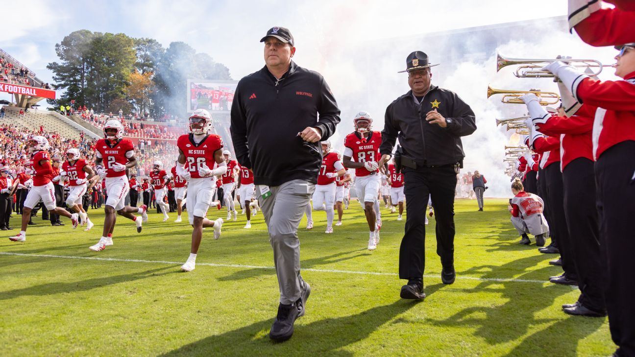 NC State interim HC Goebbel dedicates first win to fired Doeren