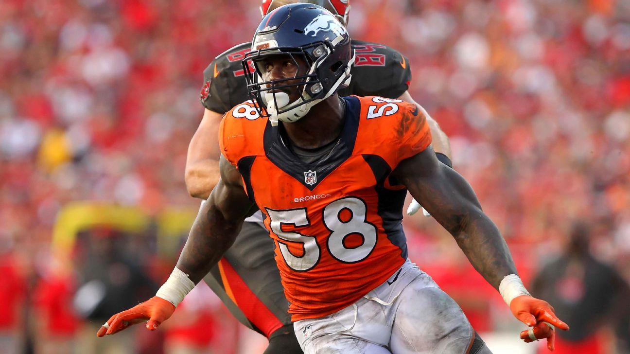The district attorney refuses to charge Denver Broncos LB Von Miller after the investigation