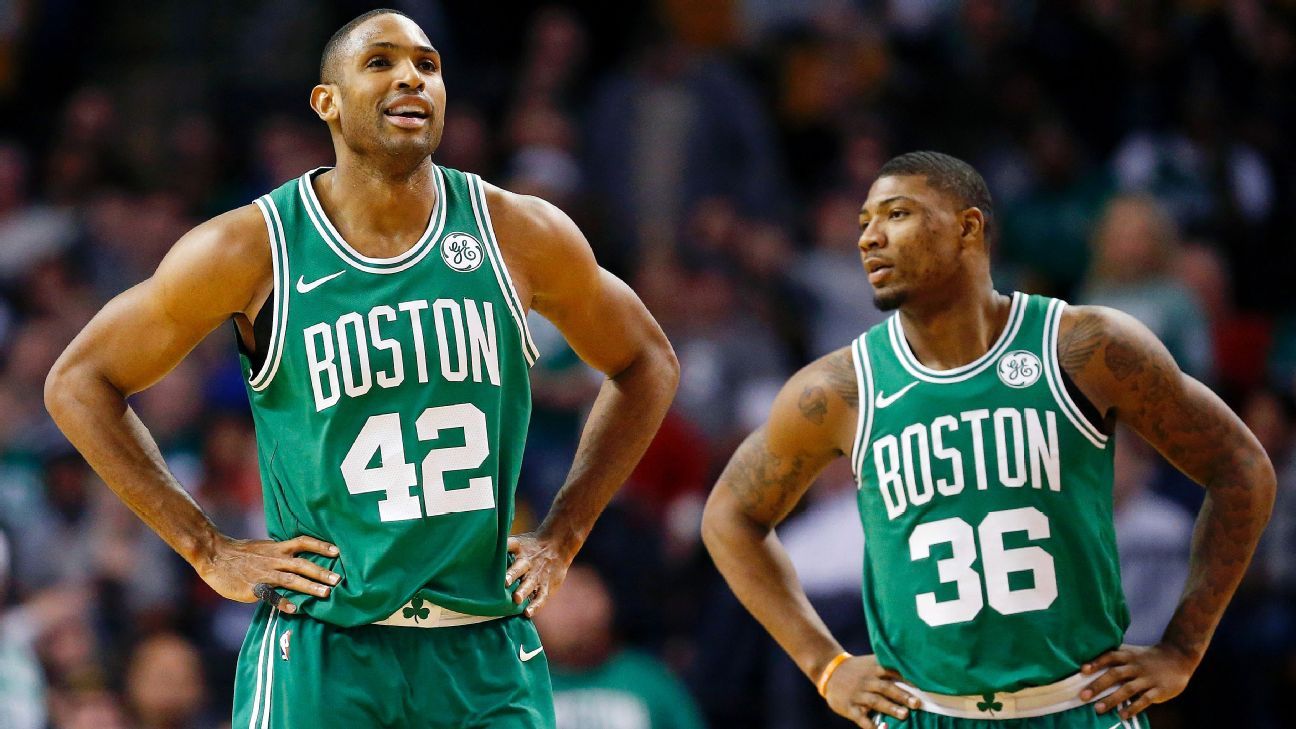Boston Celtics center Al Horford is available for Game 2 against the Miami Heat