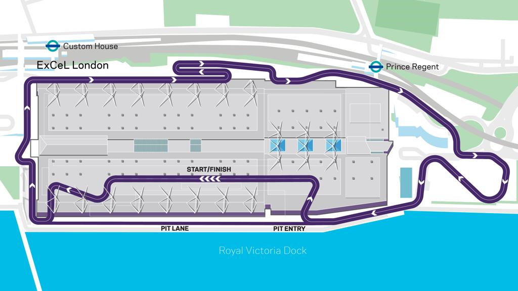 London's new Formula E circuit