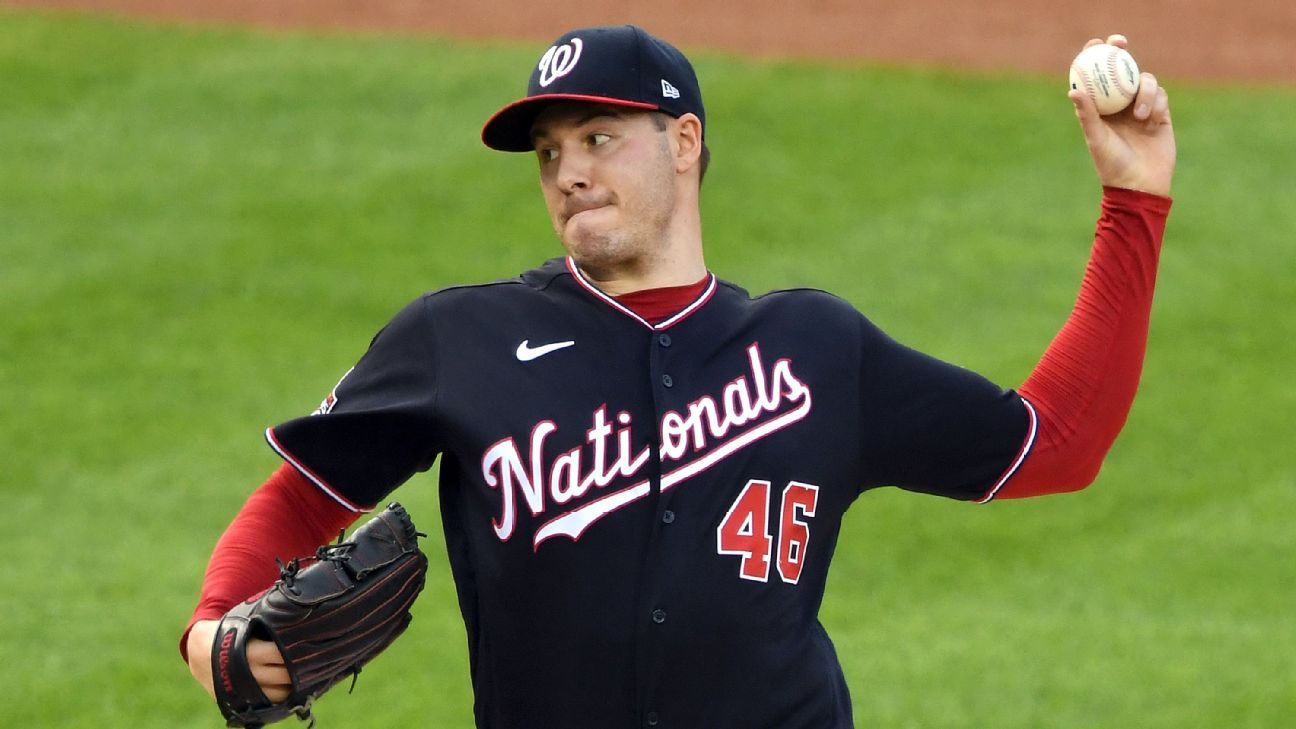 Washington Nationals tap Patrick Corbin for first career Opening Day start