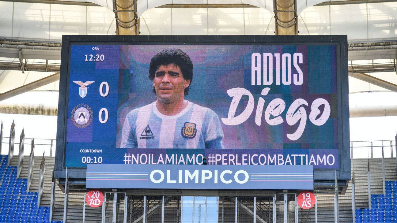 Diego Maradona tributes from Messi, Napoli and the rest of the football world