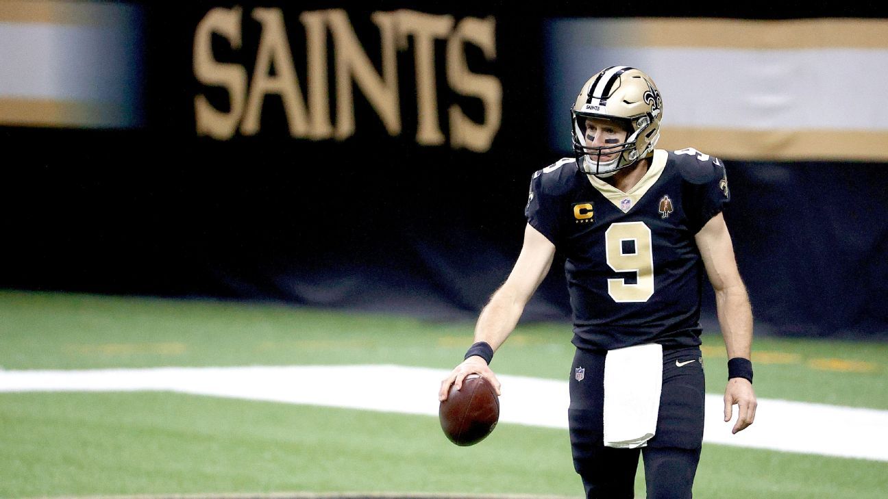 Drew Brees shakes in injury as New Orleans Saints fall to Kansas City bosses