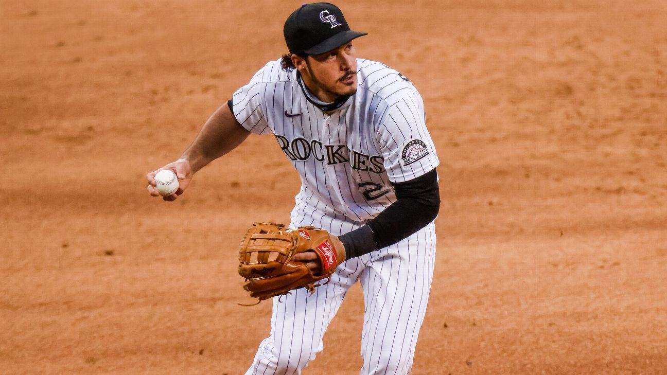 Los St.  Louis Cardinals logran to stolen toletero Nolan Arenado.  What can you hope for in your new star?