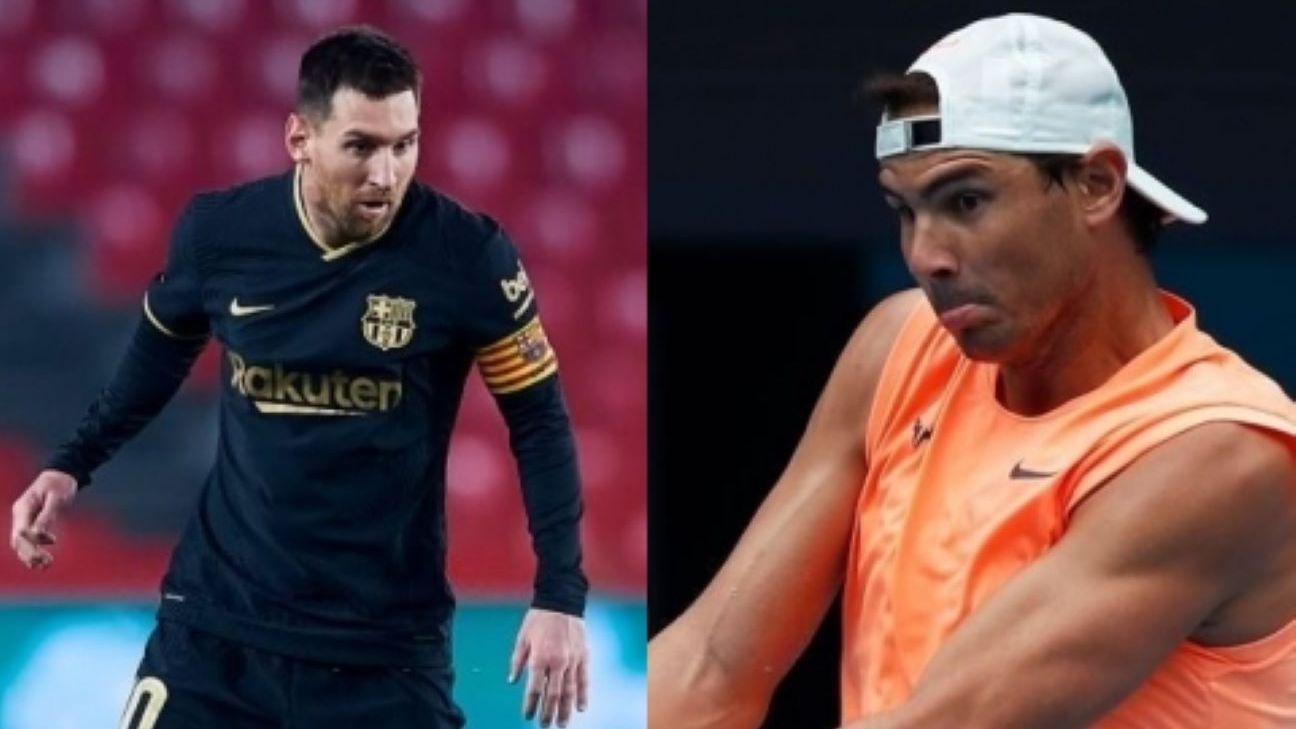 Nadal’s great response precedes the breach of Messi’s contract