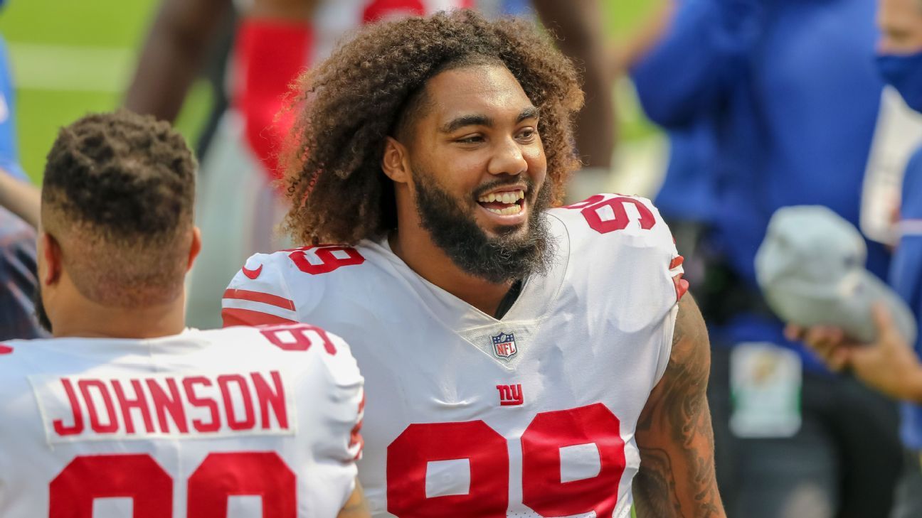 New York Giants working with Leonard Williams, can score