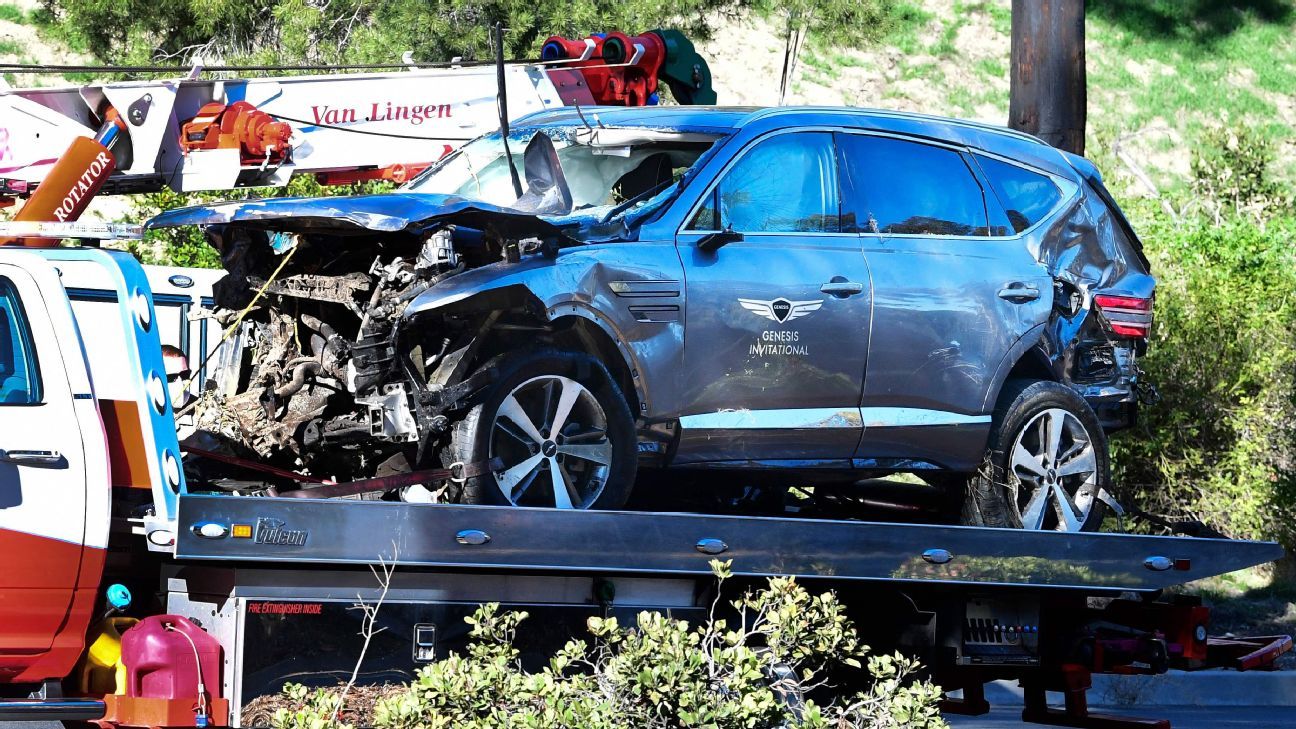 Excess velocity caused by Tiger Woods’ accident, confirmed Los Angeles sheriff
