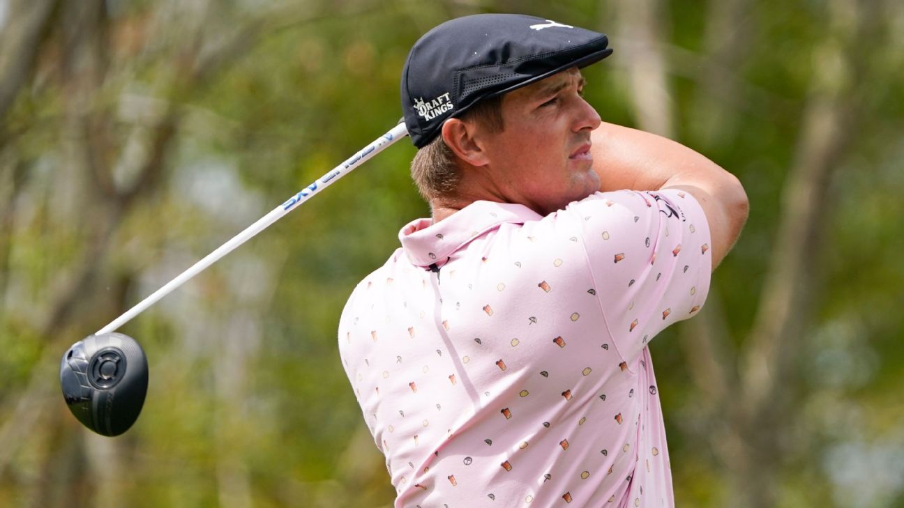 Bryson DeChambeau gets goose bumps after almost hitting Bay Hill’s 6th par 5 hole