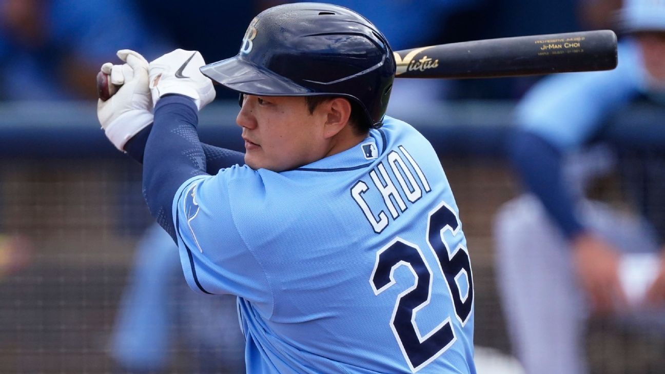 Pirates acquire Ji-man Choi in trade with Rays