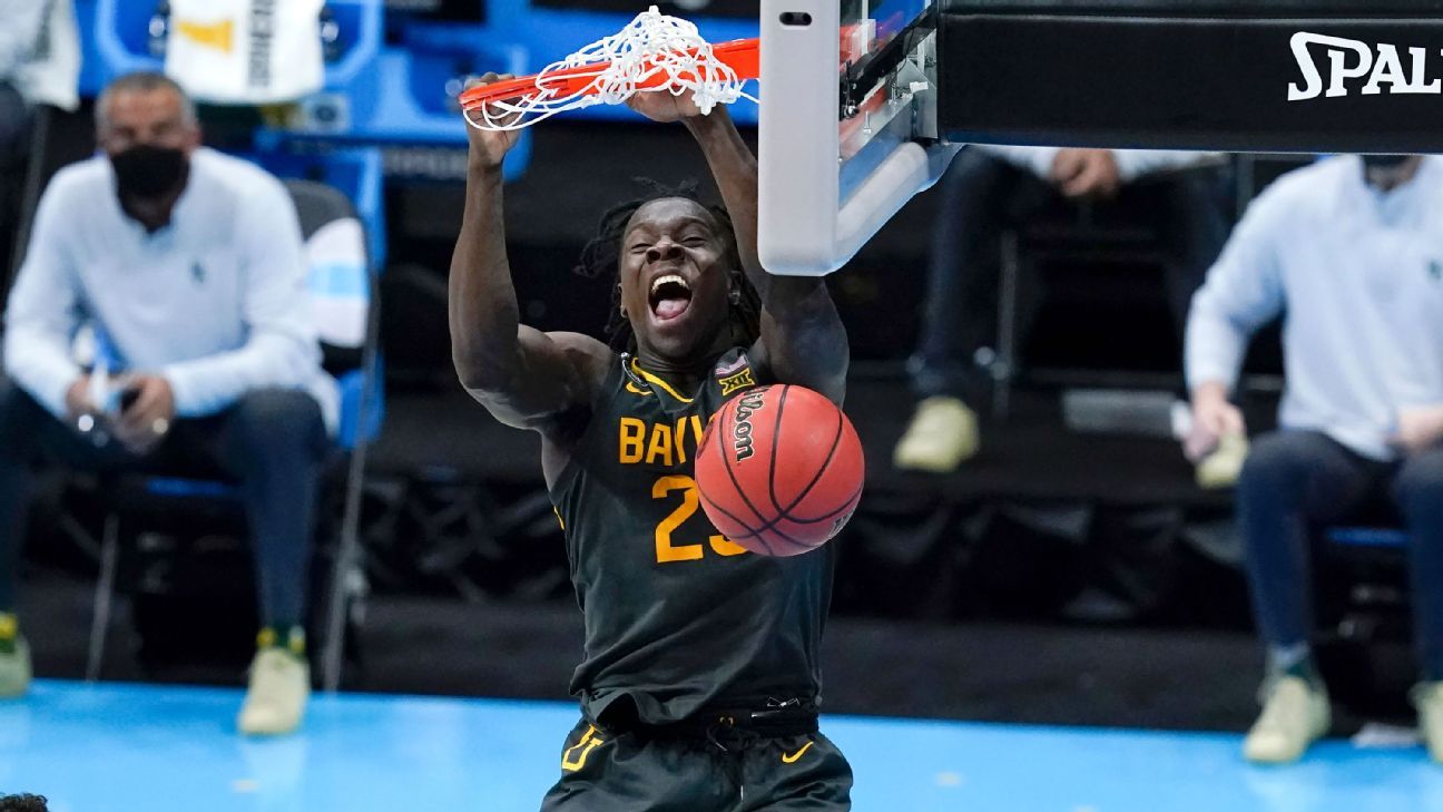 Baylor beats Gonzaga, ends the Bulldogs’ perfect season to win the first men’s basketball title