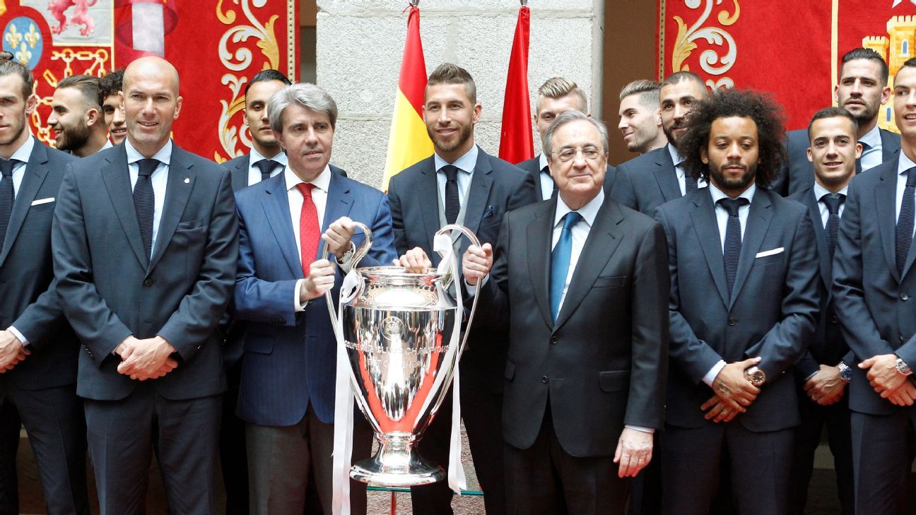 Florentino Pérez assures that Real Madrid will not be without the Champions League
