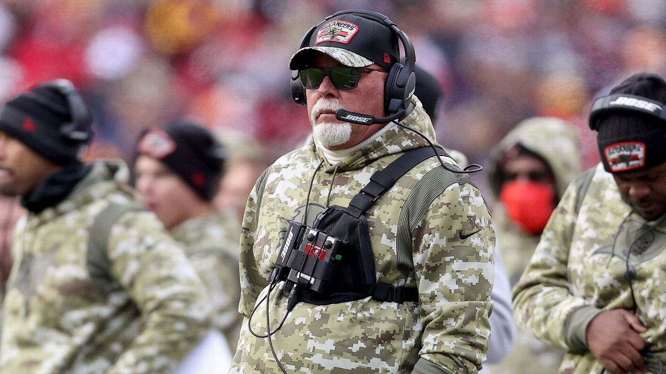 Coach Bruce Arians on Tampa Bay Buccaneers’ mistakes in loss