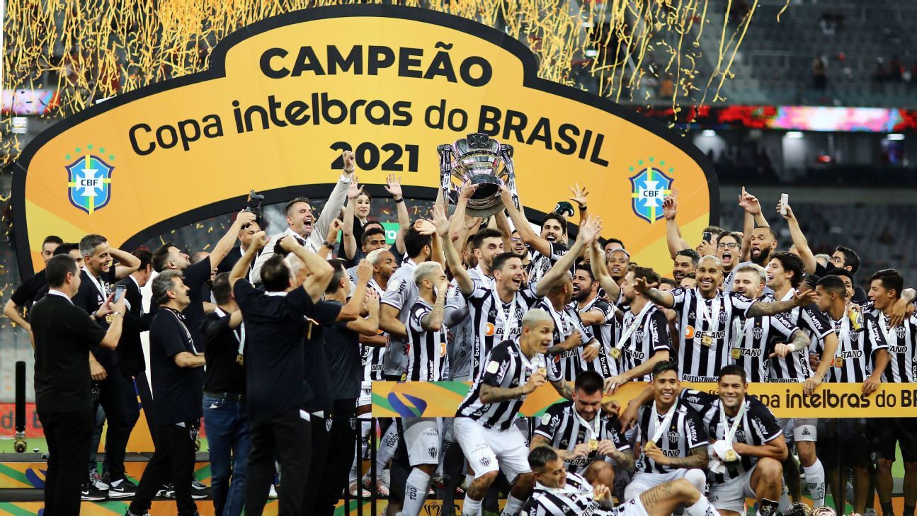 Atletico Mineiro memenangkan Dobel domestik Brasil dari pemain veteran Hulk, Diego Costa