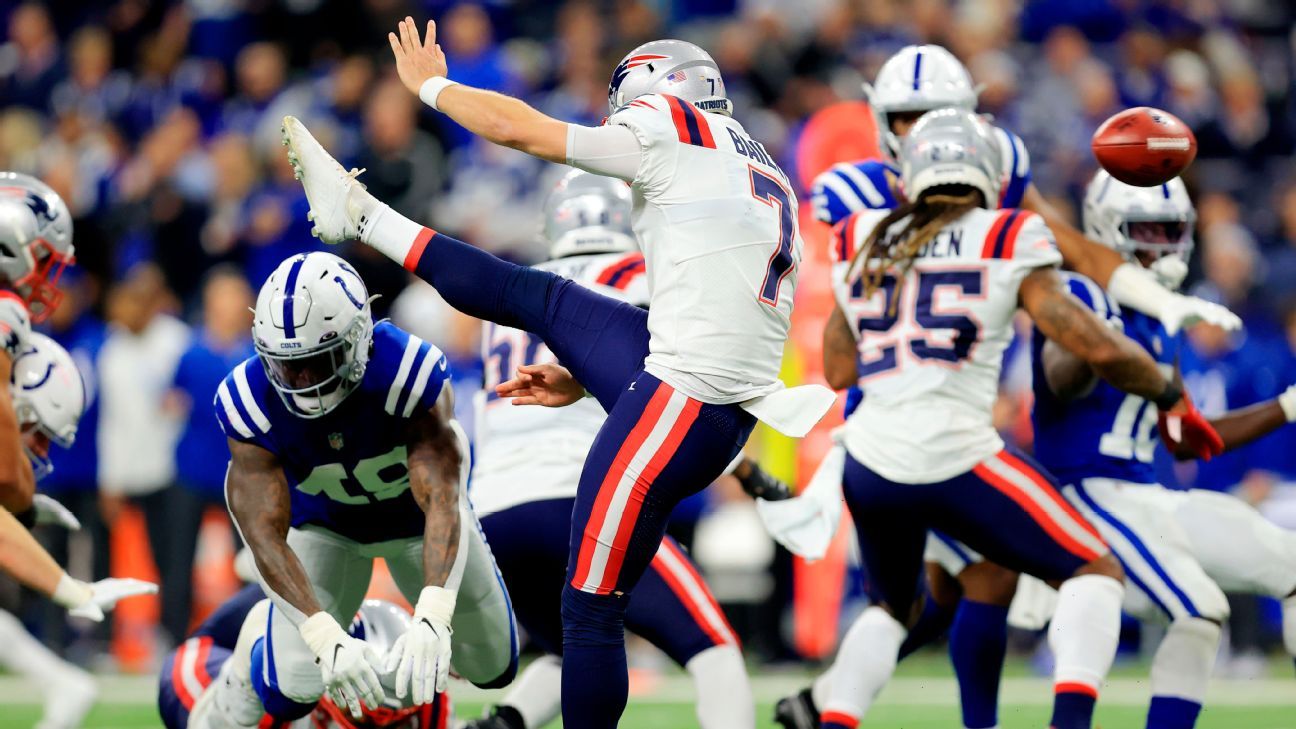 Colts score on thrilling blocked punt against Patriots