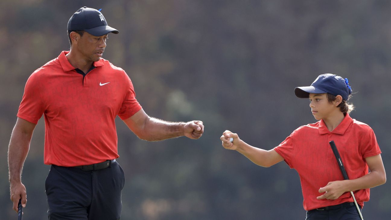 Tiger Woods to return to PNC Championship with son Charlie