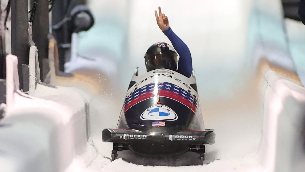 Ilana Maiersa-Taylor izcīnīja savu pirmo Pasaules kausu bobslejā sievietēm kopš 2019. gada