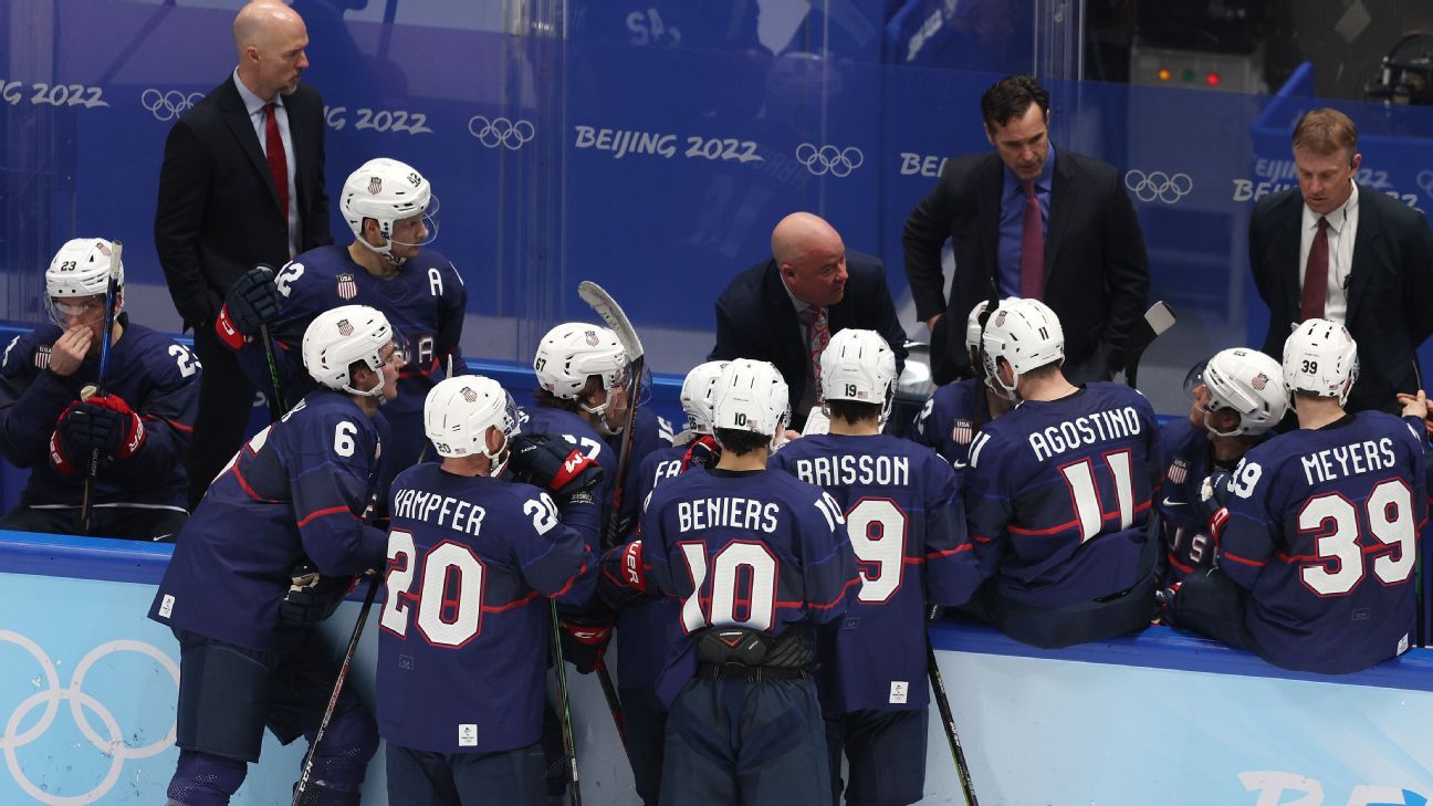 U.S. men’s hockey team gets noise complaint after Olympic loss