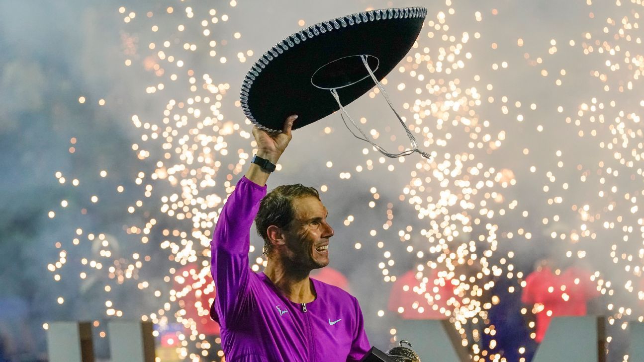 Рафаэль Надаль победил Кэмерона Норри в финале Открытого чемпионата Мексики и завоевал третий титул в 2022 году.