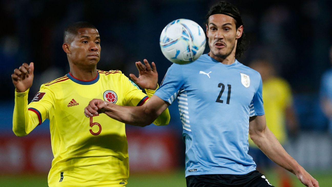 Uruguay, Peru hope to seal World Cup passage as Chile, Colombia fates look dire